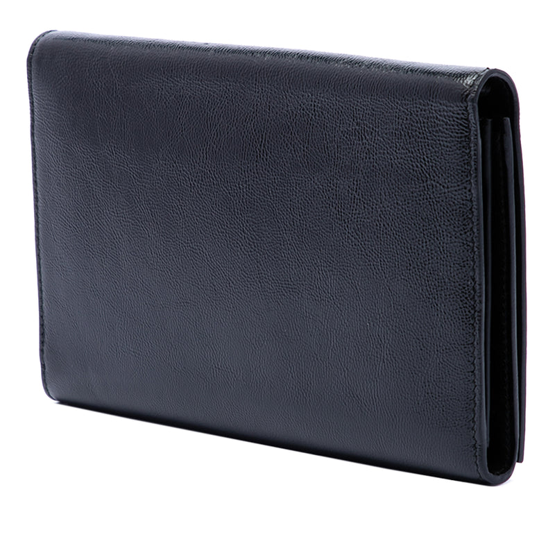 Crinkled Calfskin Belle de Jour Chain Clutch - Image 2