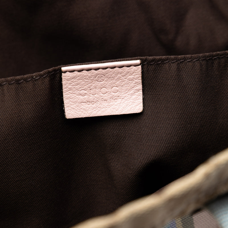 GG Canvas Web Tote - Image 5
