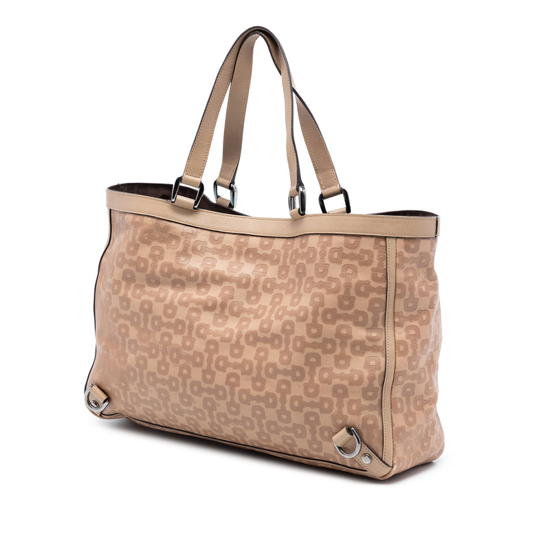 Leather Abbey D Ring Horsebit Tote - Image 2