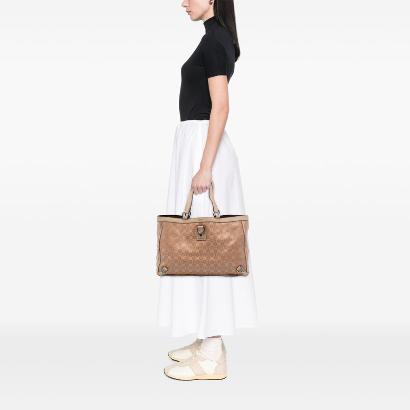 Leather Abbey D Ring Horsebit Tote - Image 7