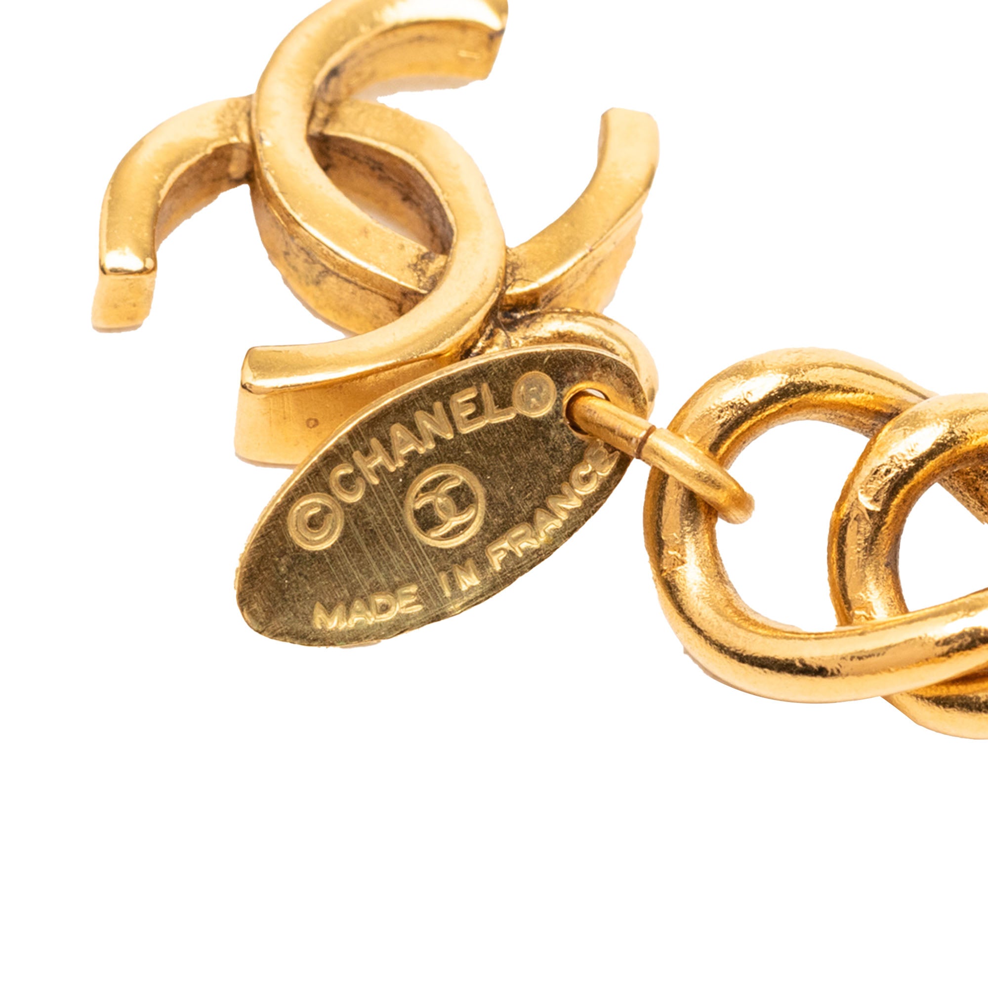 CC Gold Plated Double Sun Chain Link Belt - Image 2