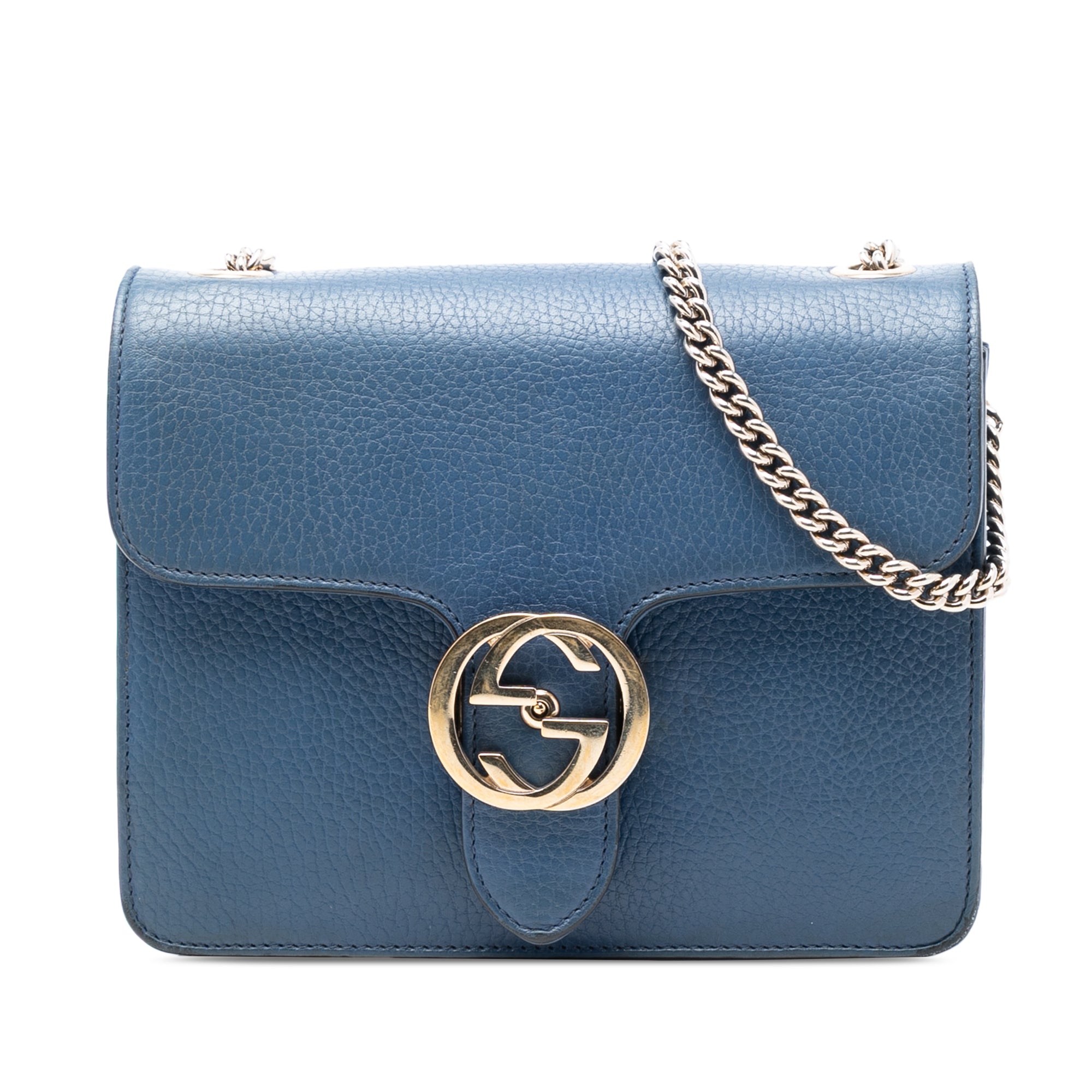 Small Dollar Calfskin Interlocking G Crossbody - Image 1