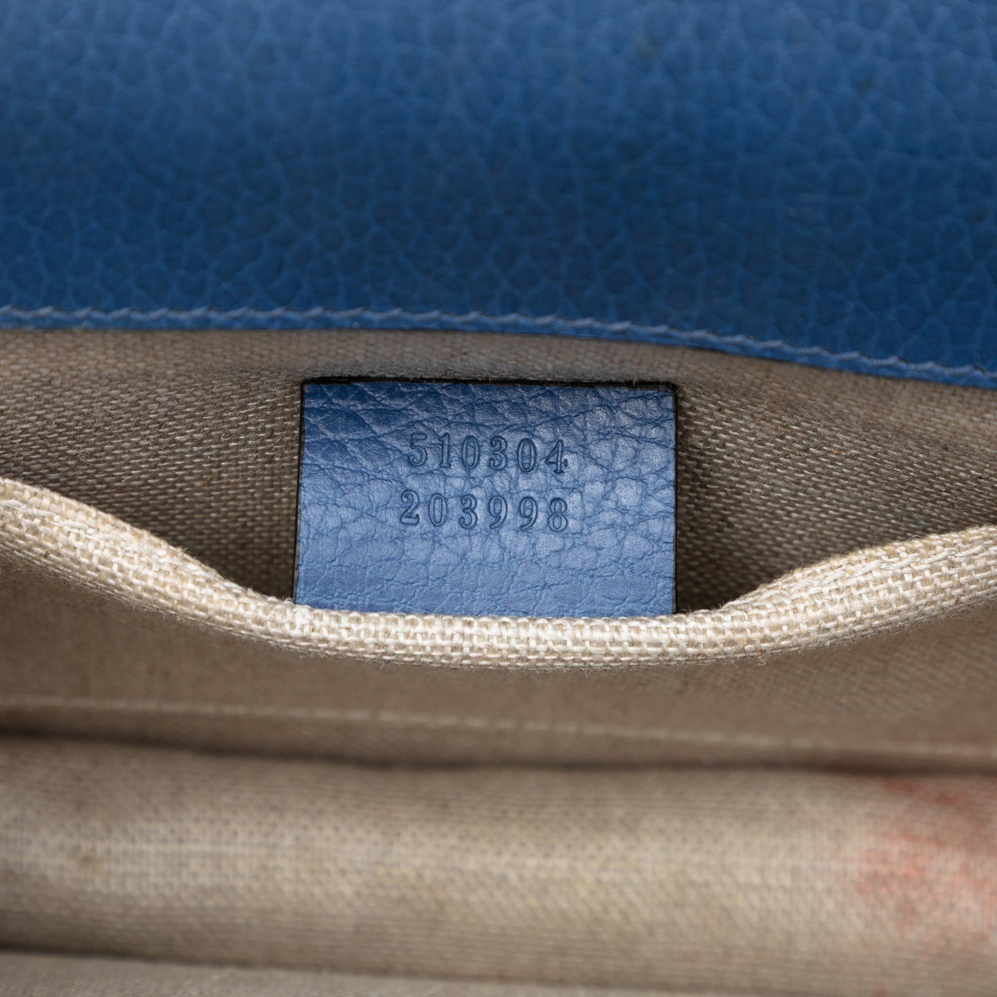 Small Dollar Calfskin Interlocking G Crossbody - Image 5