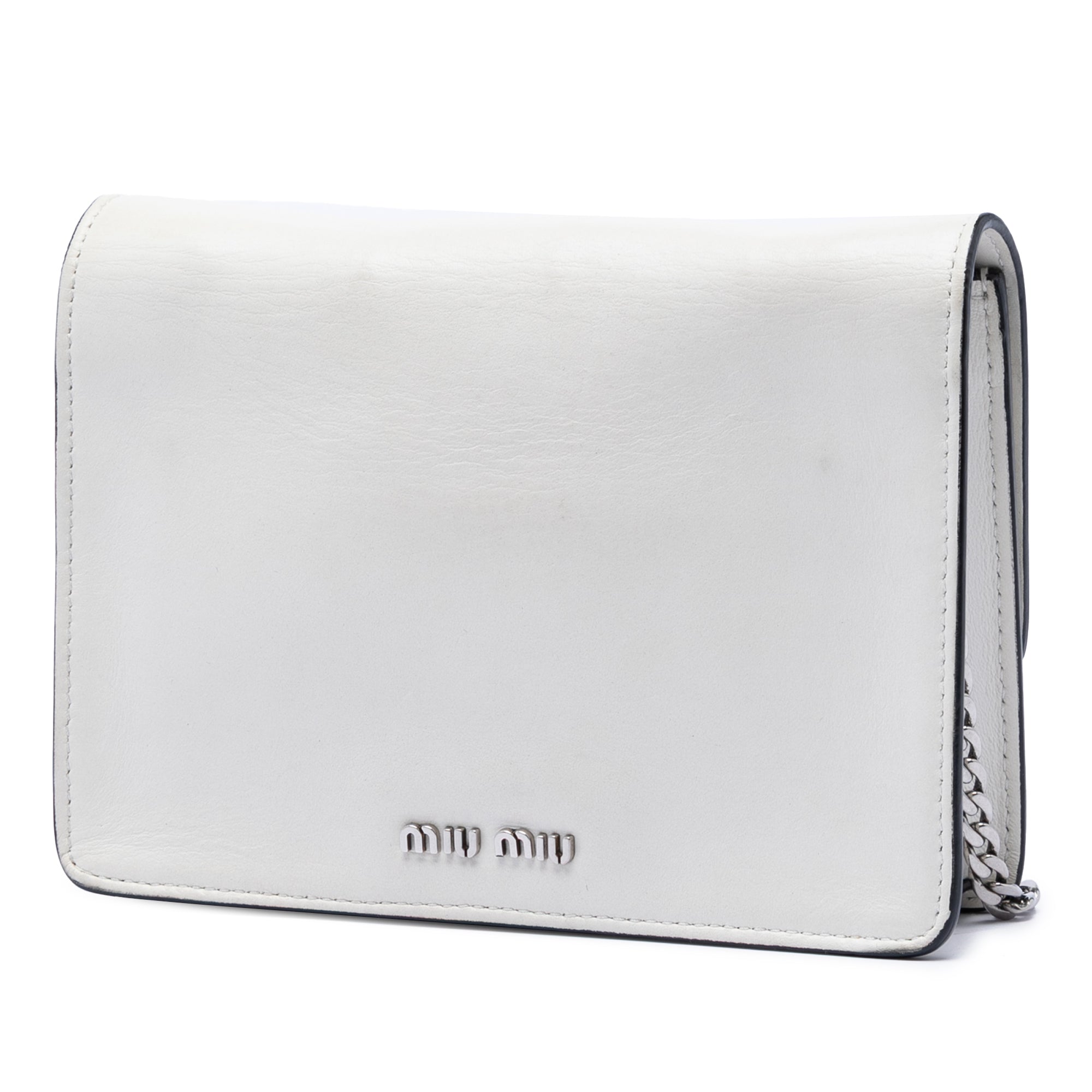 Smooth Leather Star Crystal Embellished Crossbody - Image 2