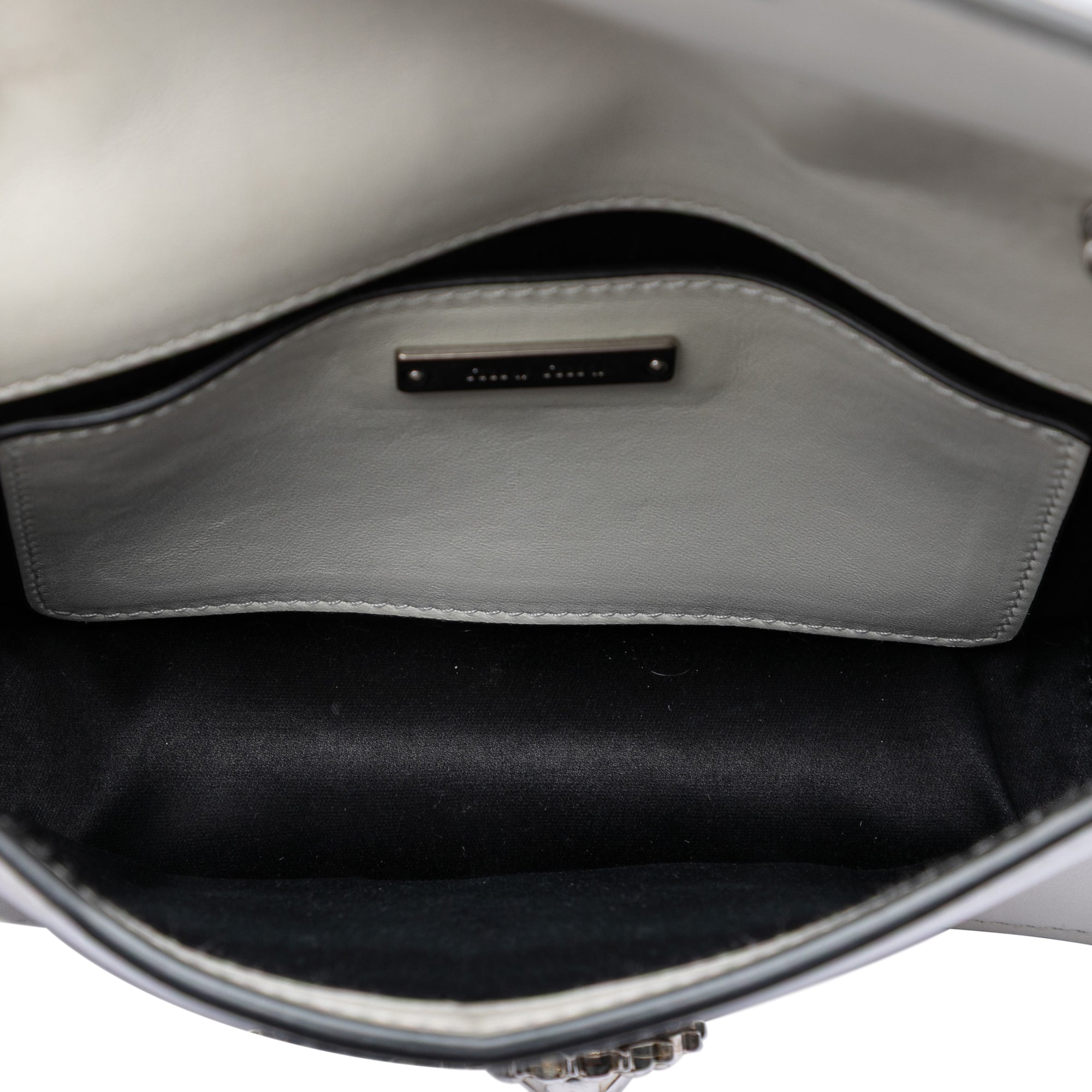 Smooth Leather Star Crystal Embellished Crossbody - Image 4