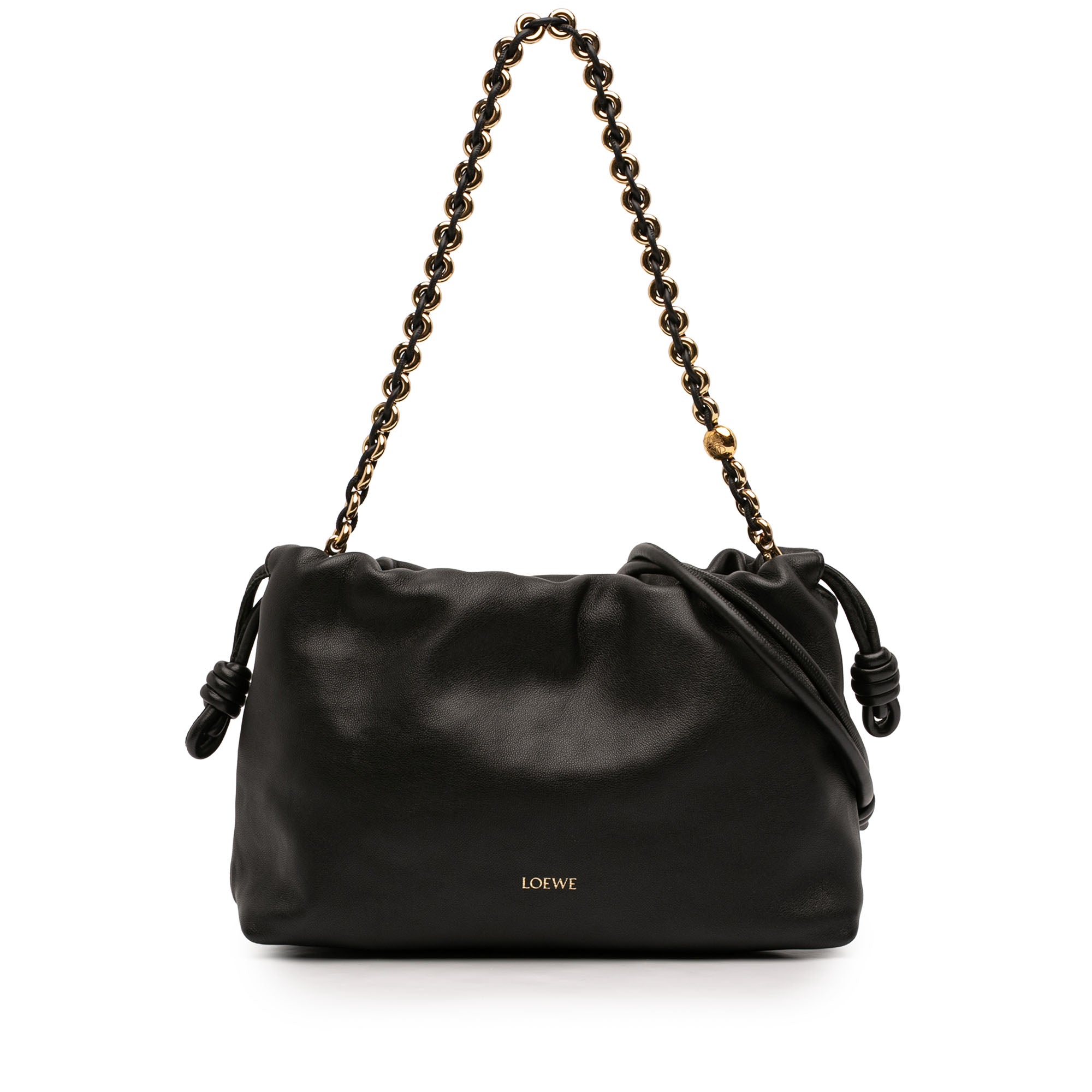Medium Mellow Nappa Lambskin Flamenco Purse - Image 1