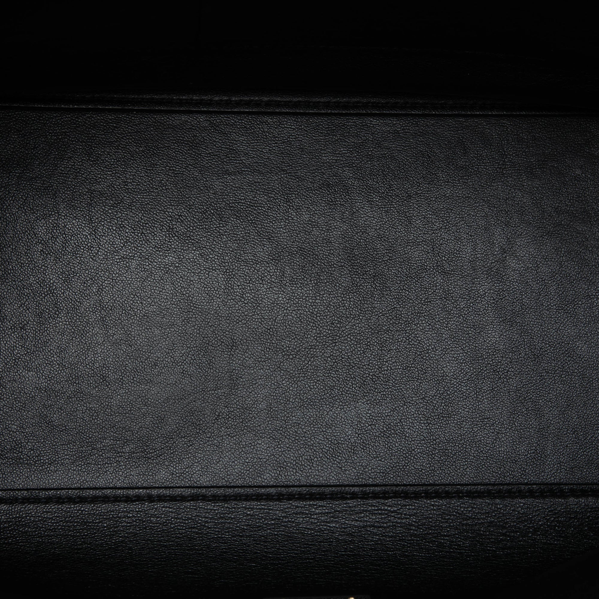 Medium Drummed Calfskin and Suede Trapeze Satchel - Image 4