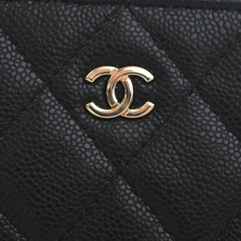 Mini CC Quilted Caviar Dome Clutch with Chain - Image 10