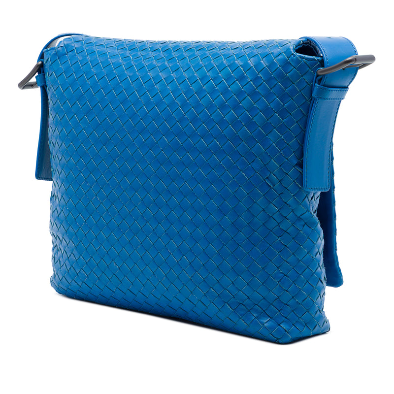 Nappa Intrecciato Flap Crossbody - Image 2