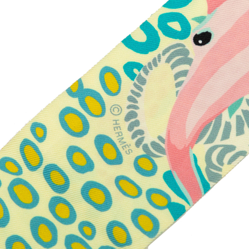 Under the Waves Twilly Silk Scarf - Image 5