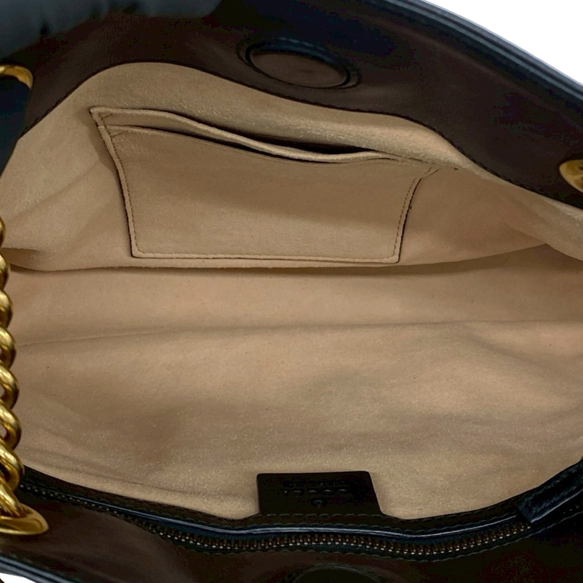 Medium GG Marmont Matelasse Leather Chain Shoulder Bag - Image 3