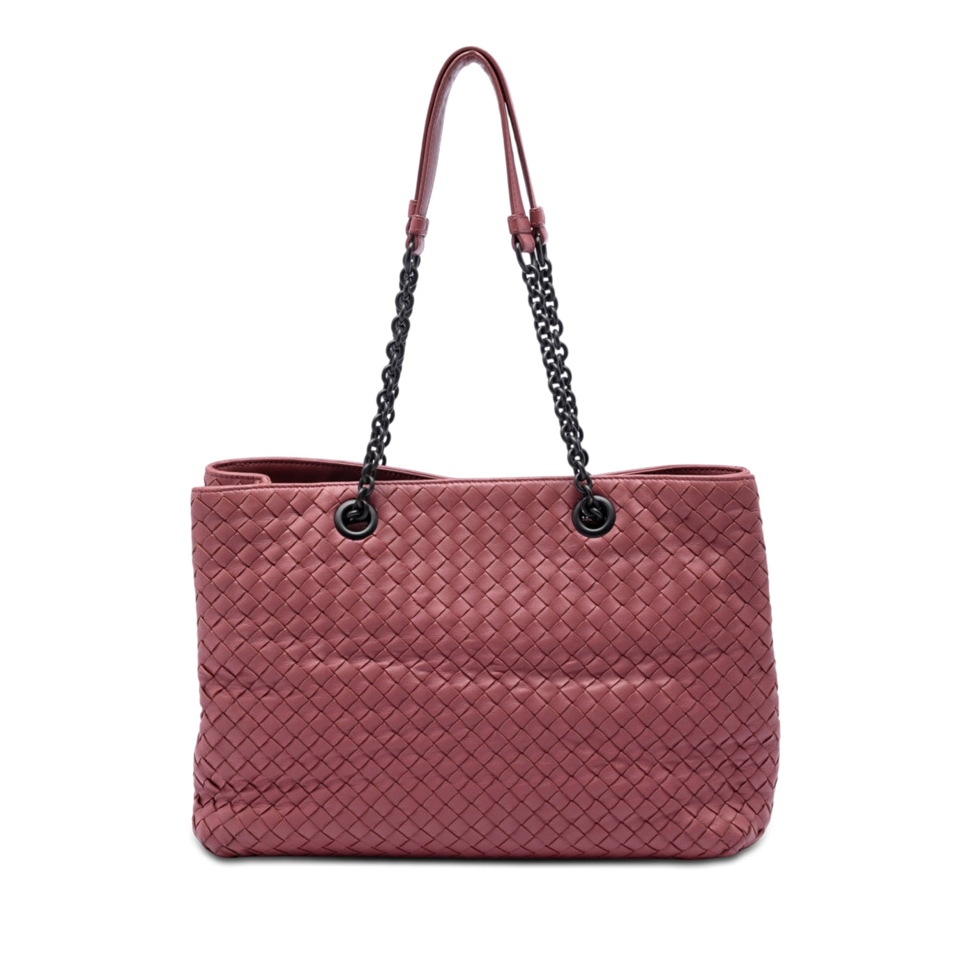 Medium Nappa Intrecciato Double Chain Tote - Image 1