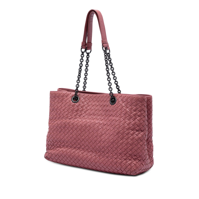 Medium Nappa Intrecciato Double Chain Tote - Image 2