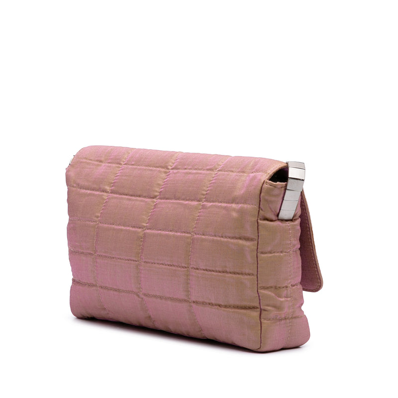 Quilted Iridescent Nylon Mademoiselle Flap - Image 2