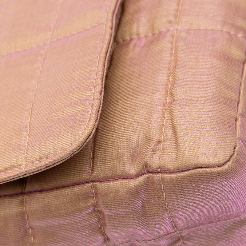 Quilted Iridescent Nylon Mademoiselle Flap - Image 7