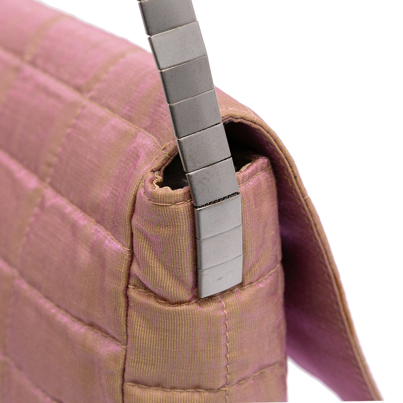 Quilted Iridescent Nylon Mademoiselle Flap - Image 8