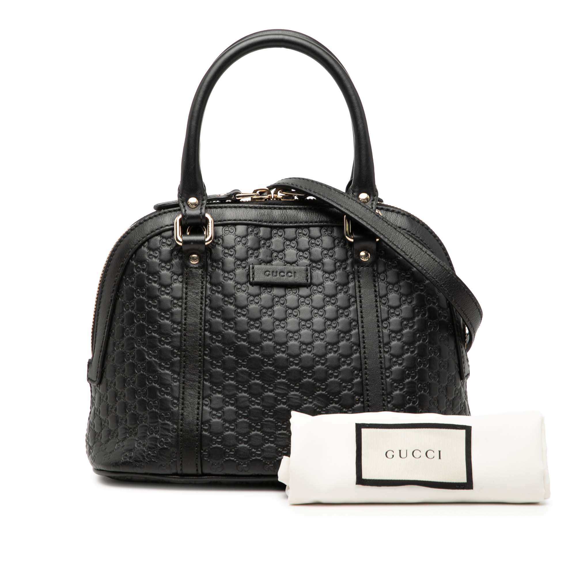 Mini Microguccissima Dome Satchel - Image 9