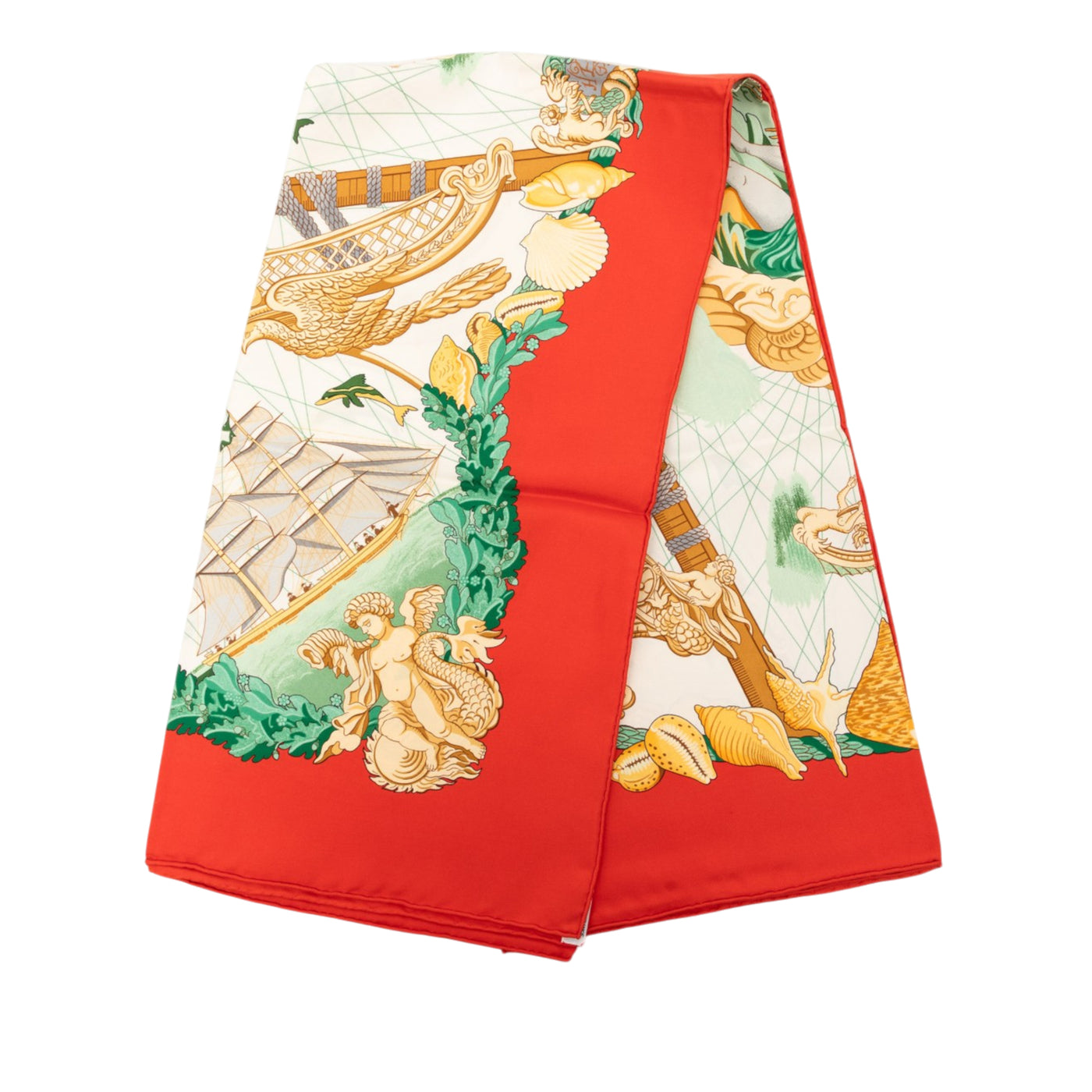 Balade Oceane Silk Scarf 90 - Image 1