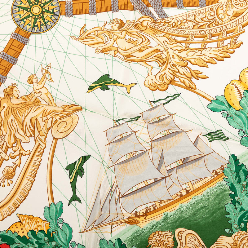 Balade Oceane Silk Scarf 90 - Image 4