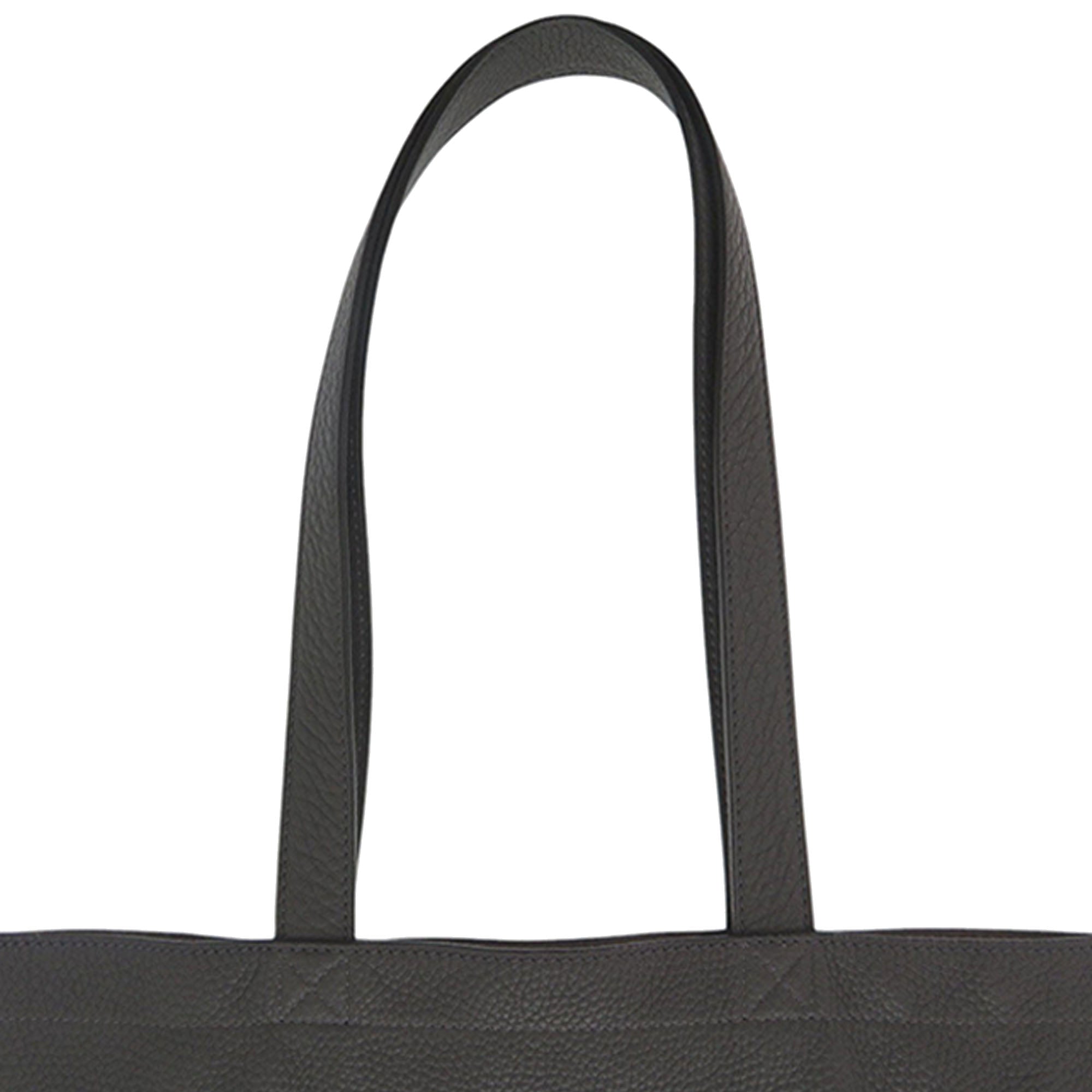 Leather Roma Flat Tote - Image 15