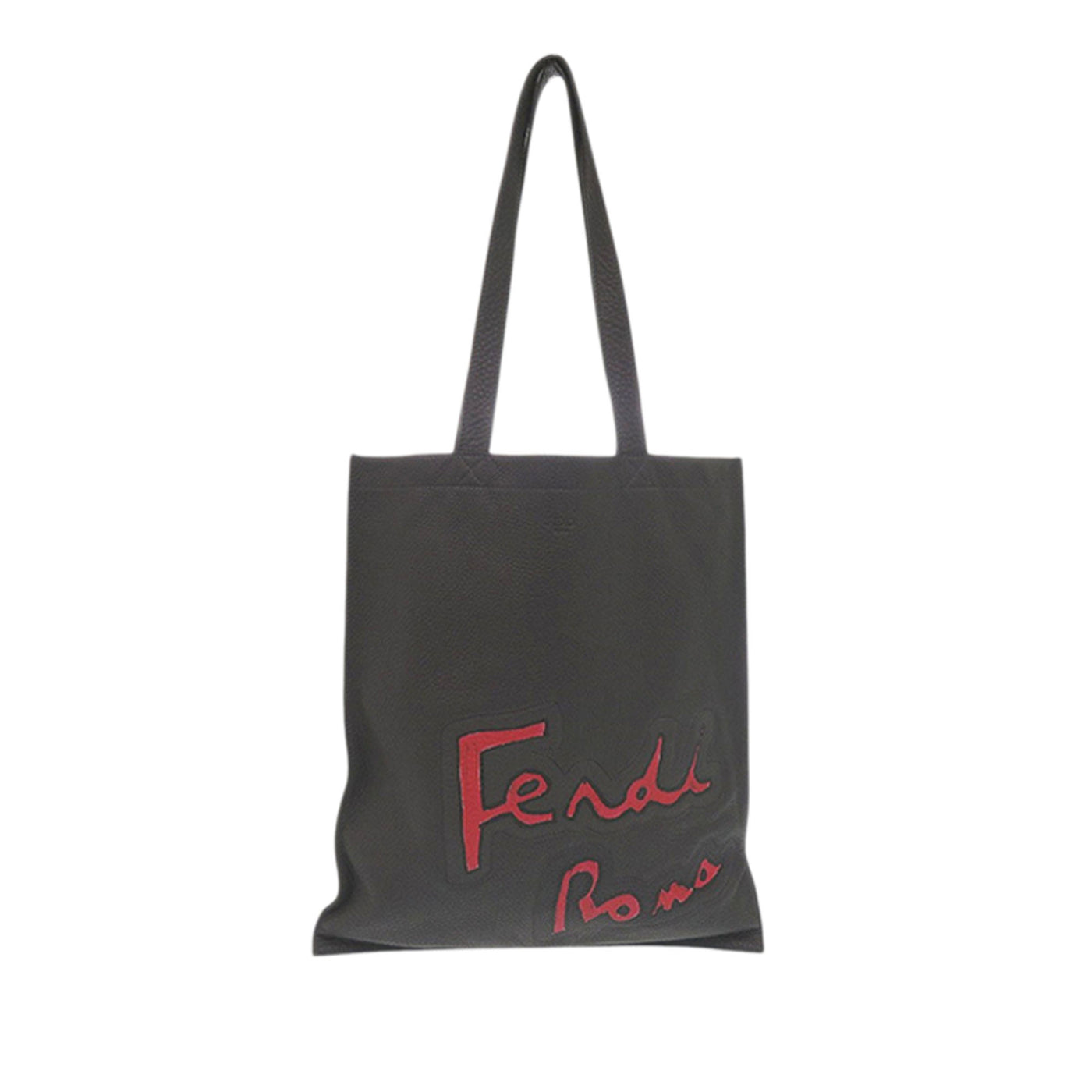 Leather Roma Flat Tote - Image 1