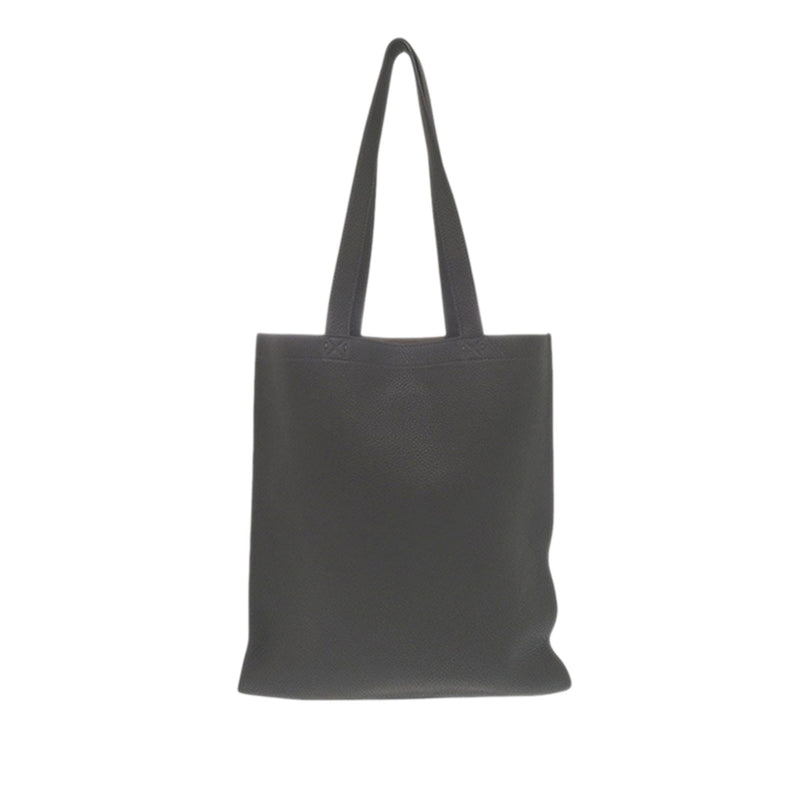 Leather Roma Flat Tote - Image 2