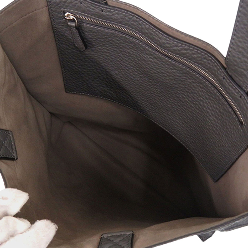 Leather Roma Flat Tote - Image 3