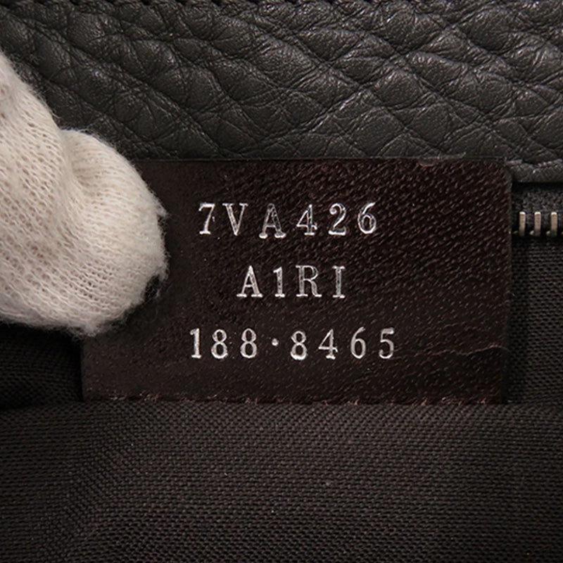 Leather Roma Flat Tote - Image 6