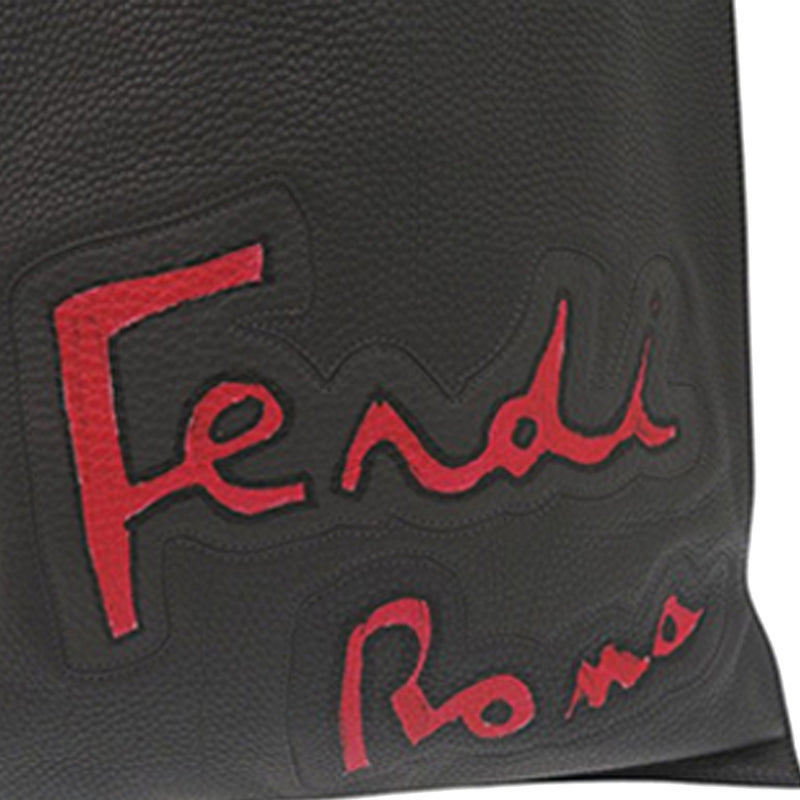 Leather Roma Flat Tote - Image 7