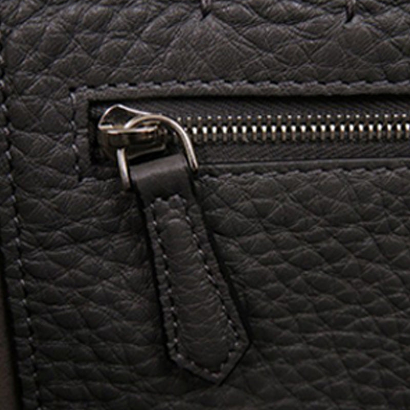 Leather Roma Flat Tote - Image 8
