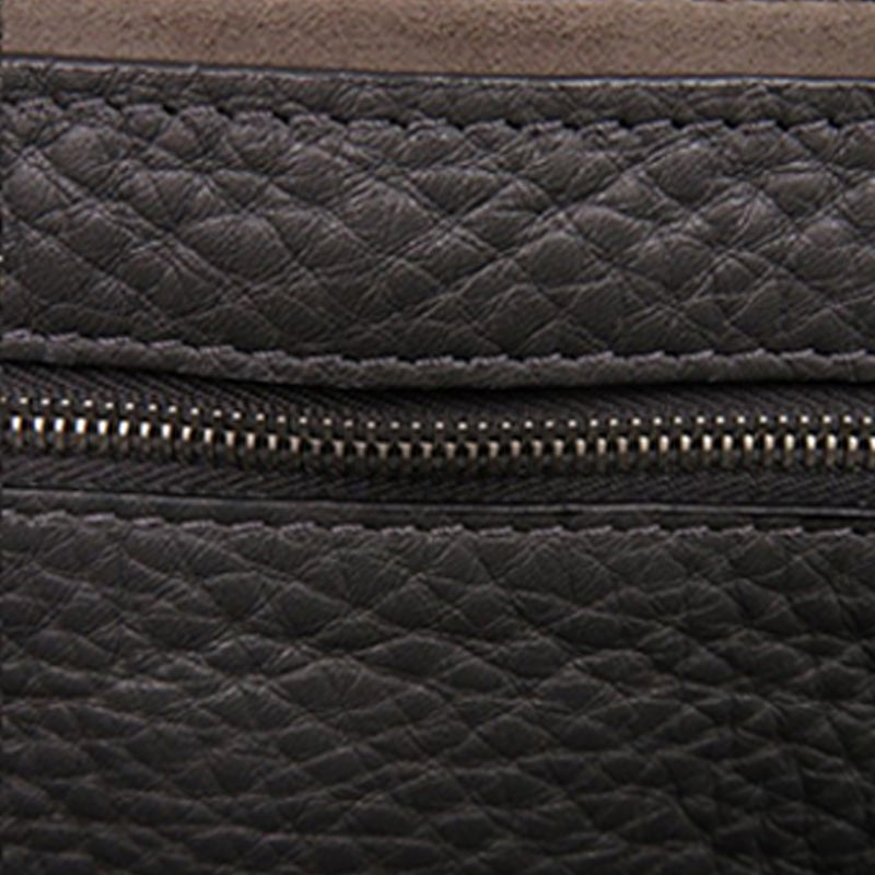 Leather Roma Flat Tote - Image 9