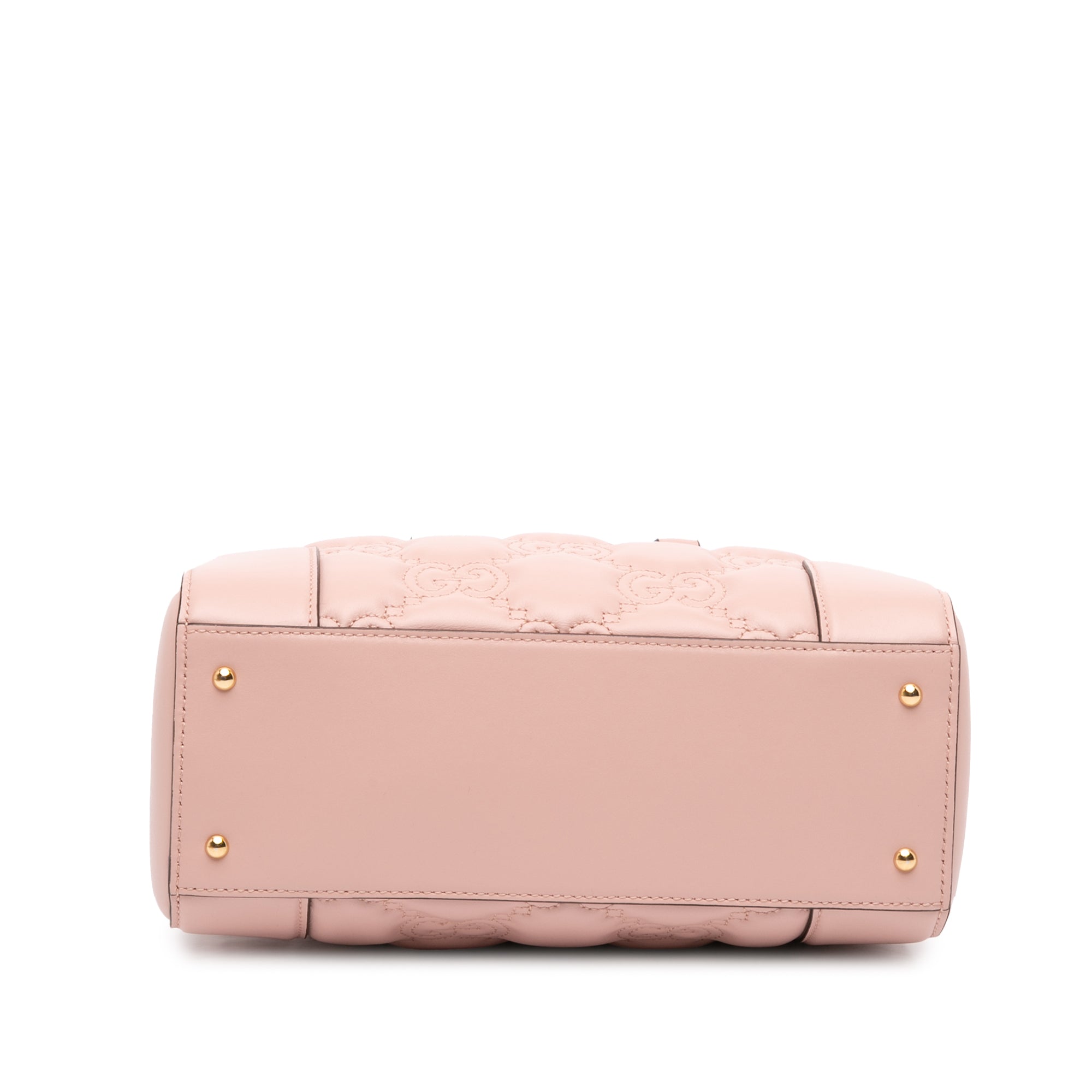 Mini GG Matelasse Leather Top Handle Bag - Image 3