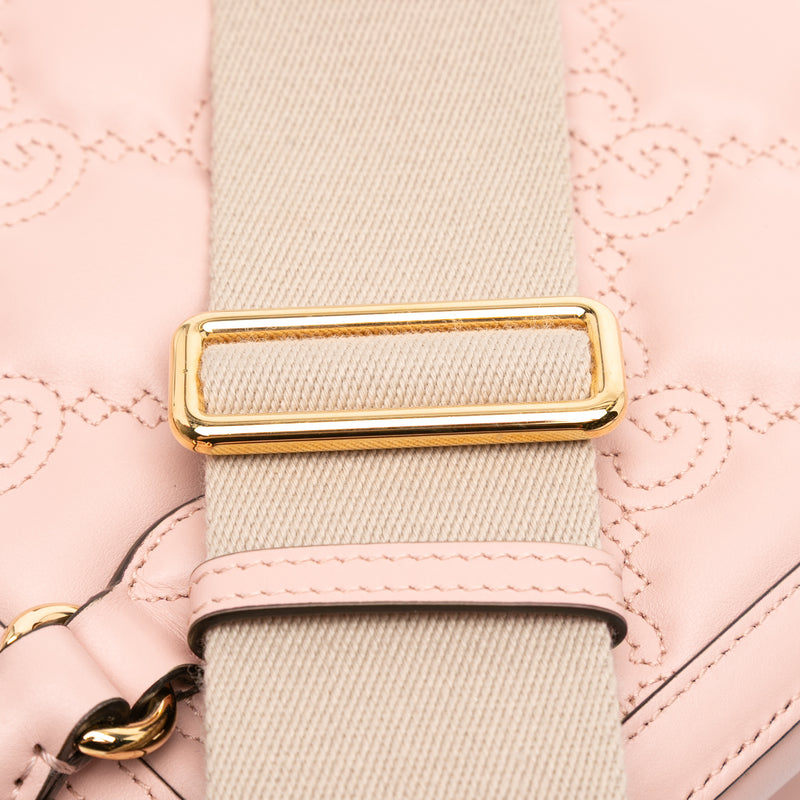 Mini GG Matelasse Leather Top Handle Bag - Image 7