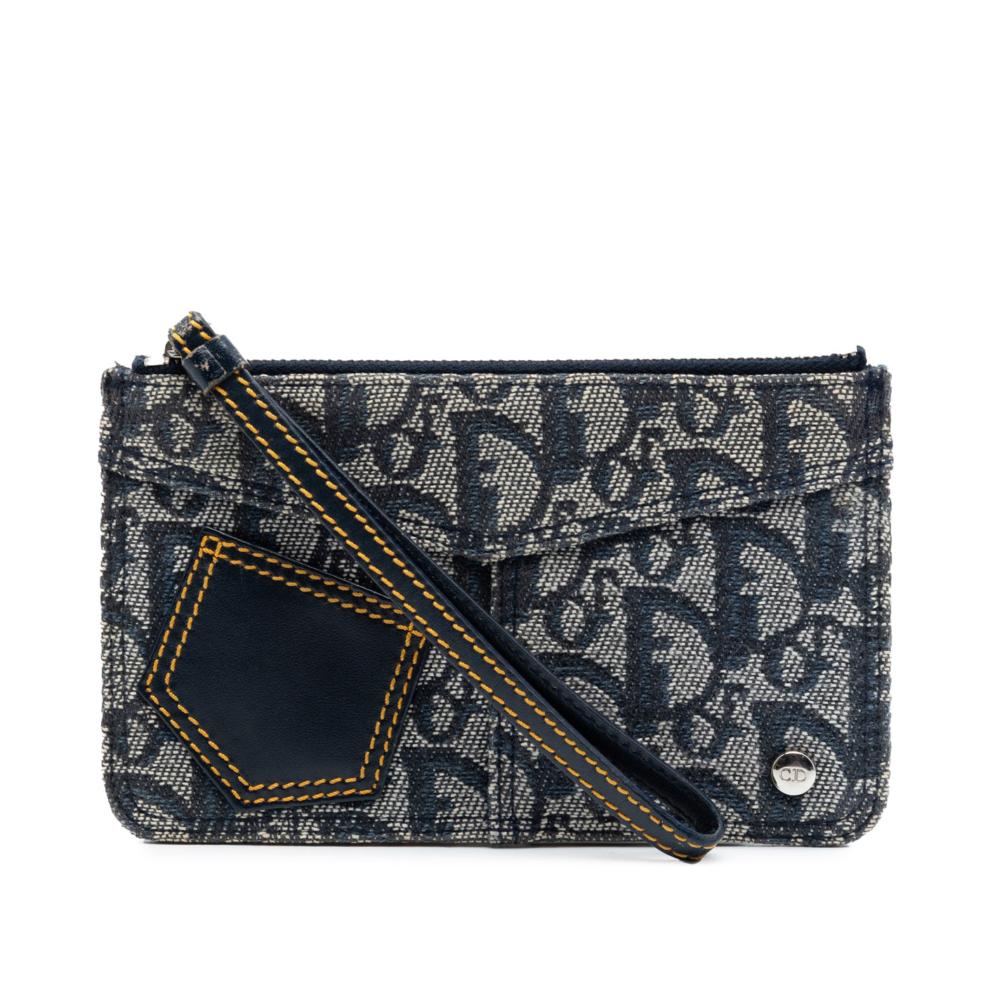 Diorissimo Trotter Canvas Wristlet Pouch - Image 1