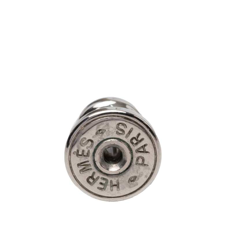 Buffalo Horn Lacquered and Palladium Plated Fidelio Village Drop Bullet Back Earrings - Image 3