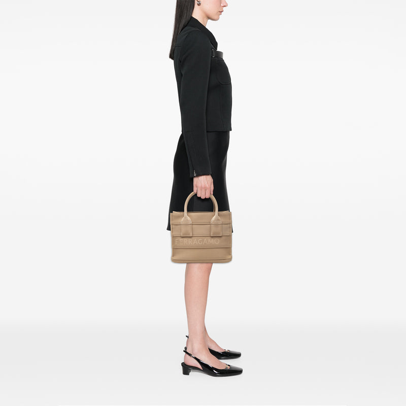 Small Canvas Signature Tote - Image 6