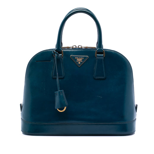 Medium Saffiano Vernice Promenade Satchel - Image 1
