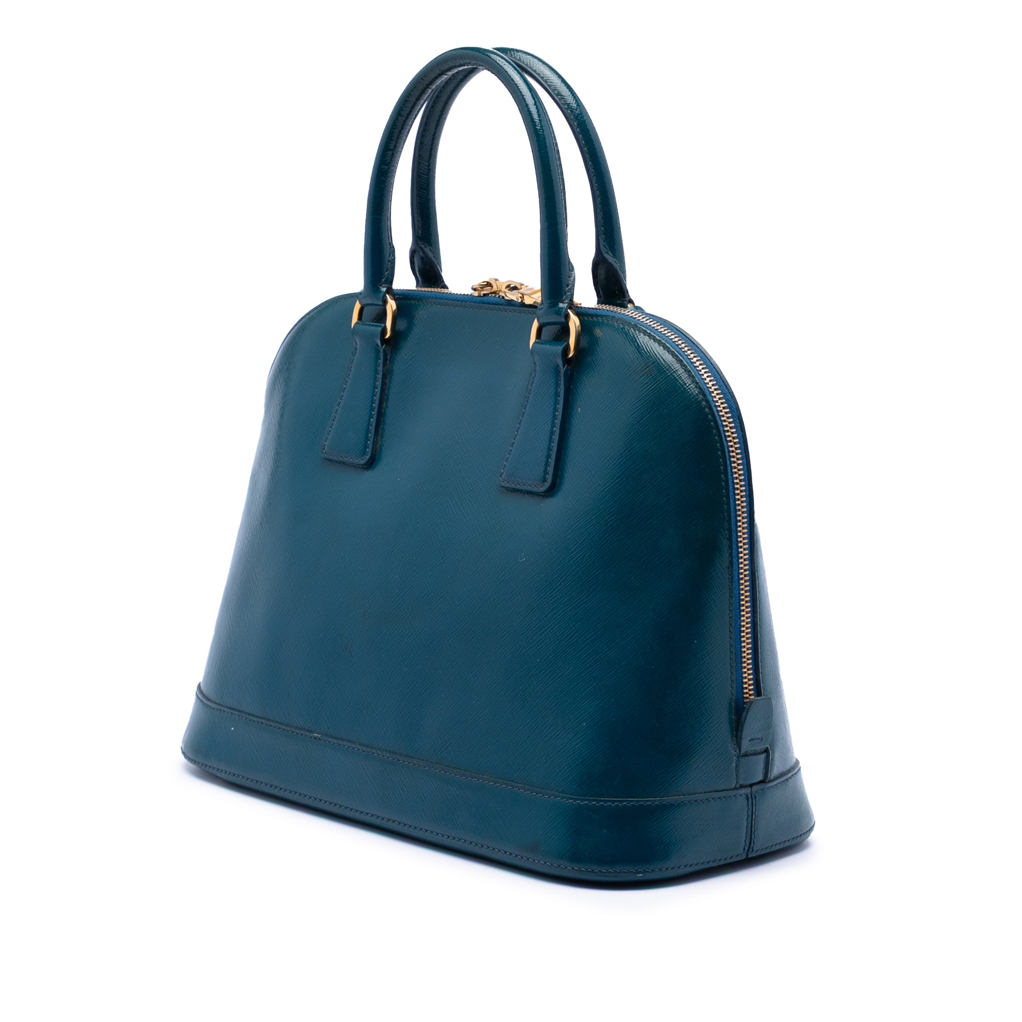 Medium Saffiano Vernice Promenade Satchel - Image 2