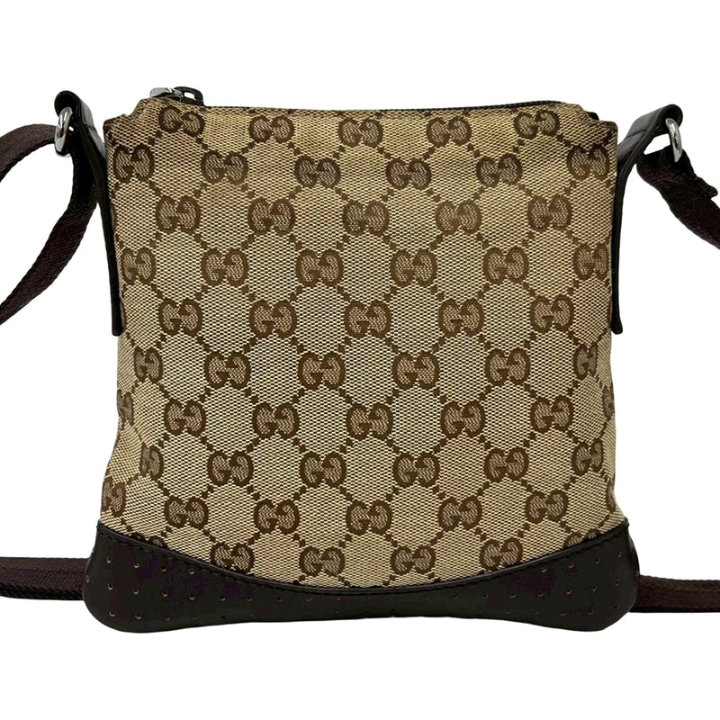 Small GG Canvas Perforated Crossbody - Image 2