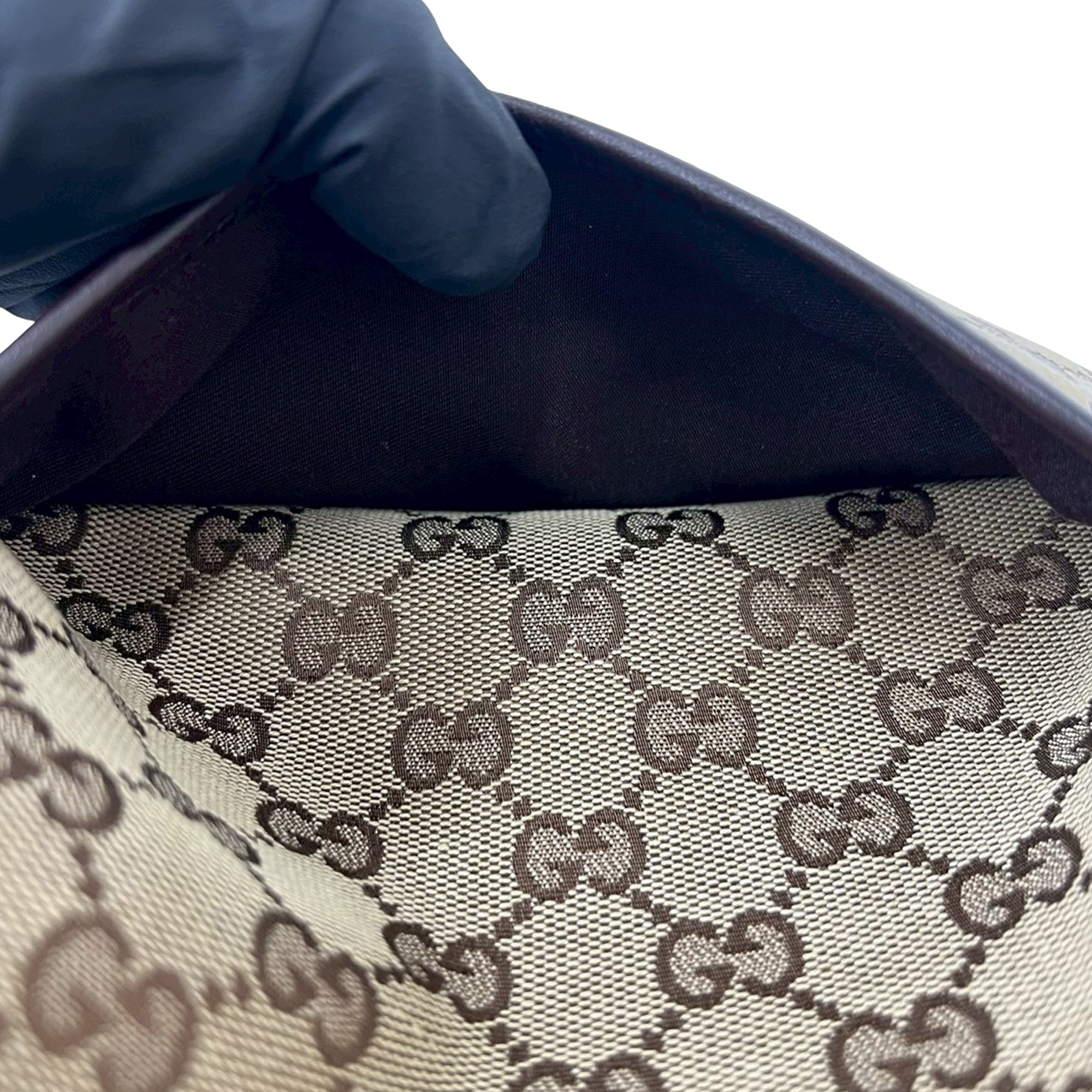 Small GG Canvas Perforated Crossbody - Image 6