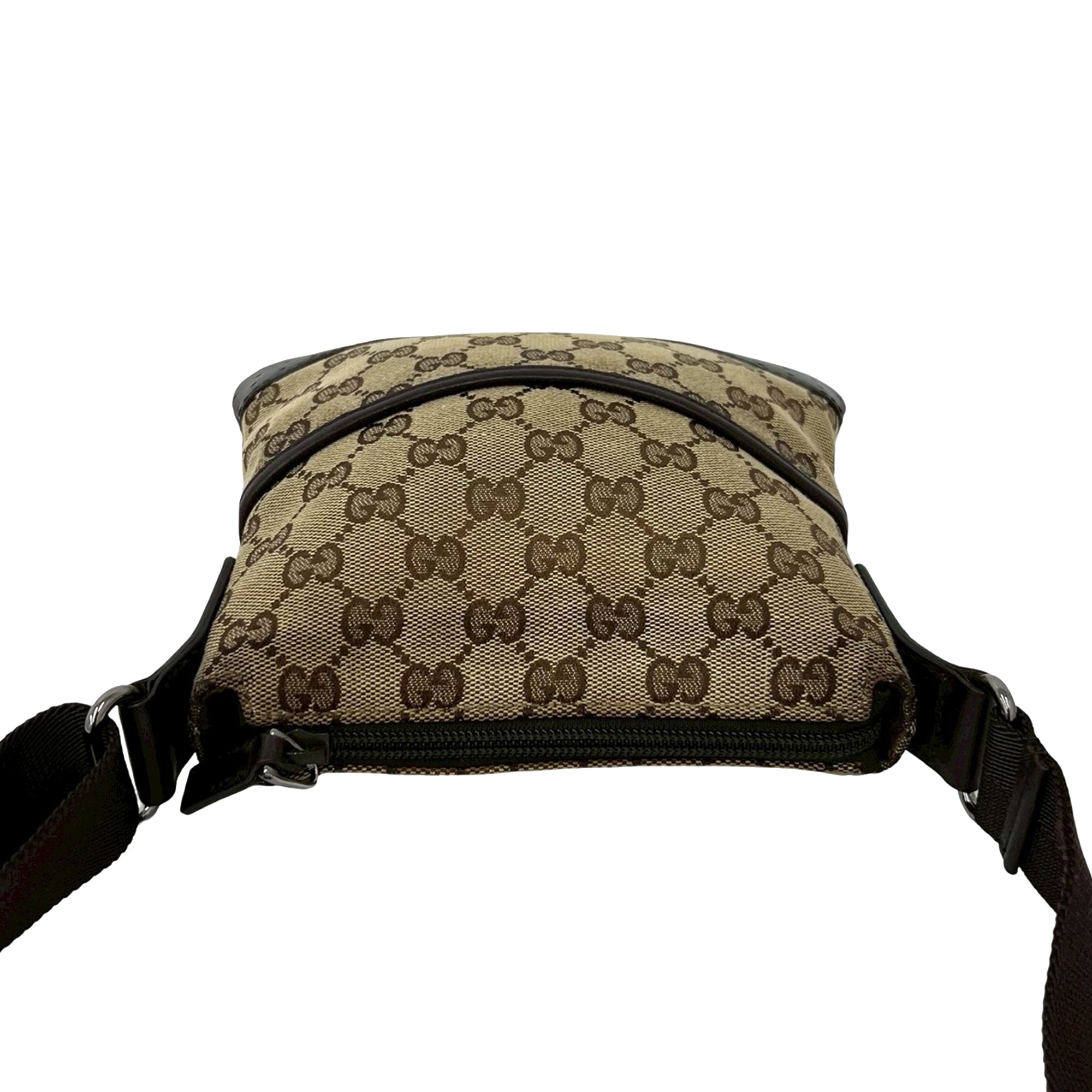 Small GG Canvas Perforated Crossbody - Image 9