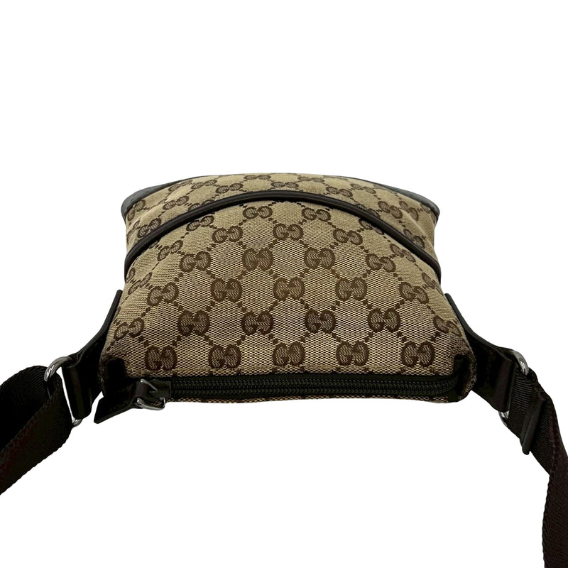 Small GG Canvas Perforated Crossbody - Image 9