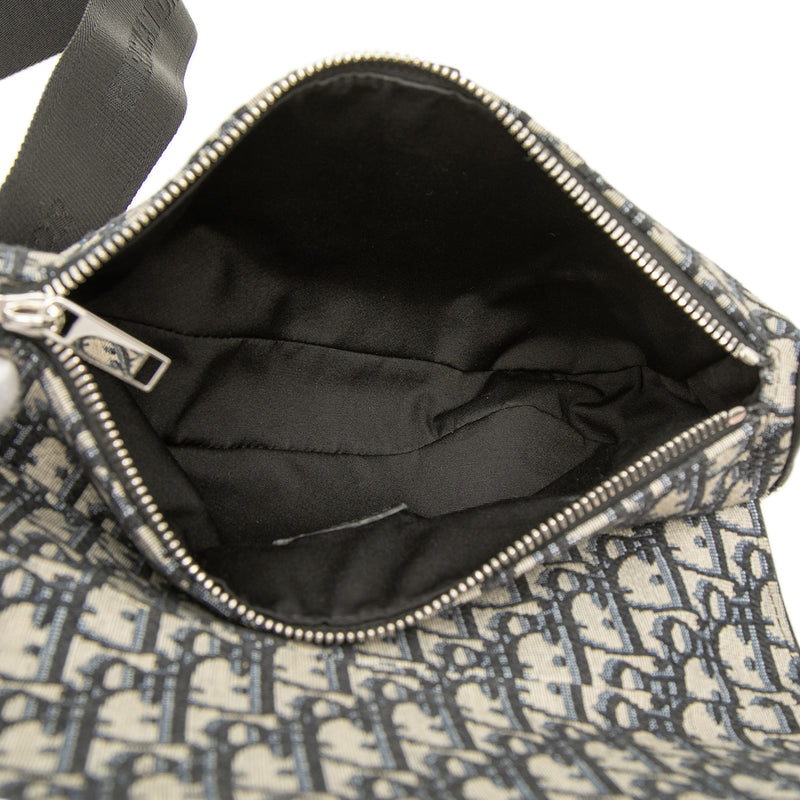 Oblique Canvas Saddle Crossbody - Image 4