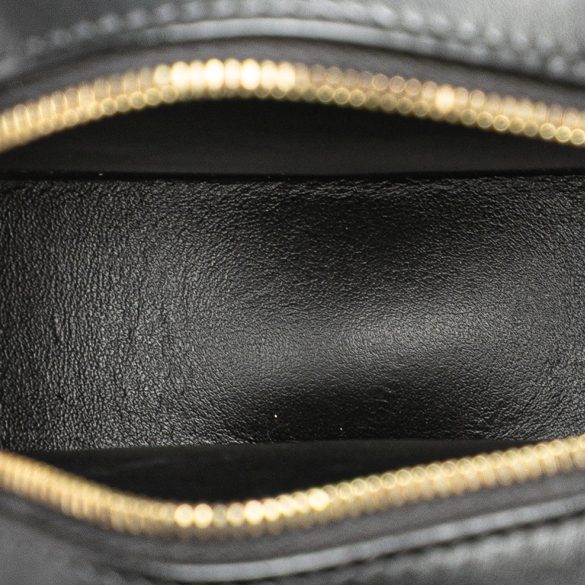 Small Calfskin Cuir Triomphe Oval Crossbody - Image 4