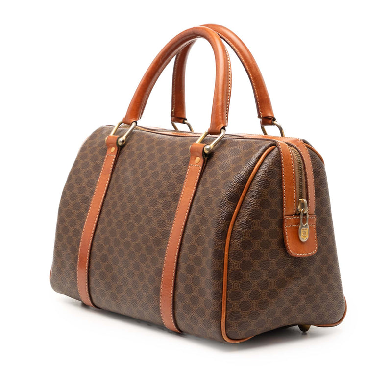 Macadam Coated Canvas Boston Bag - Image 2