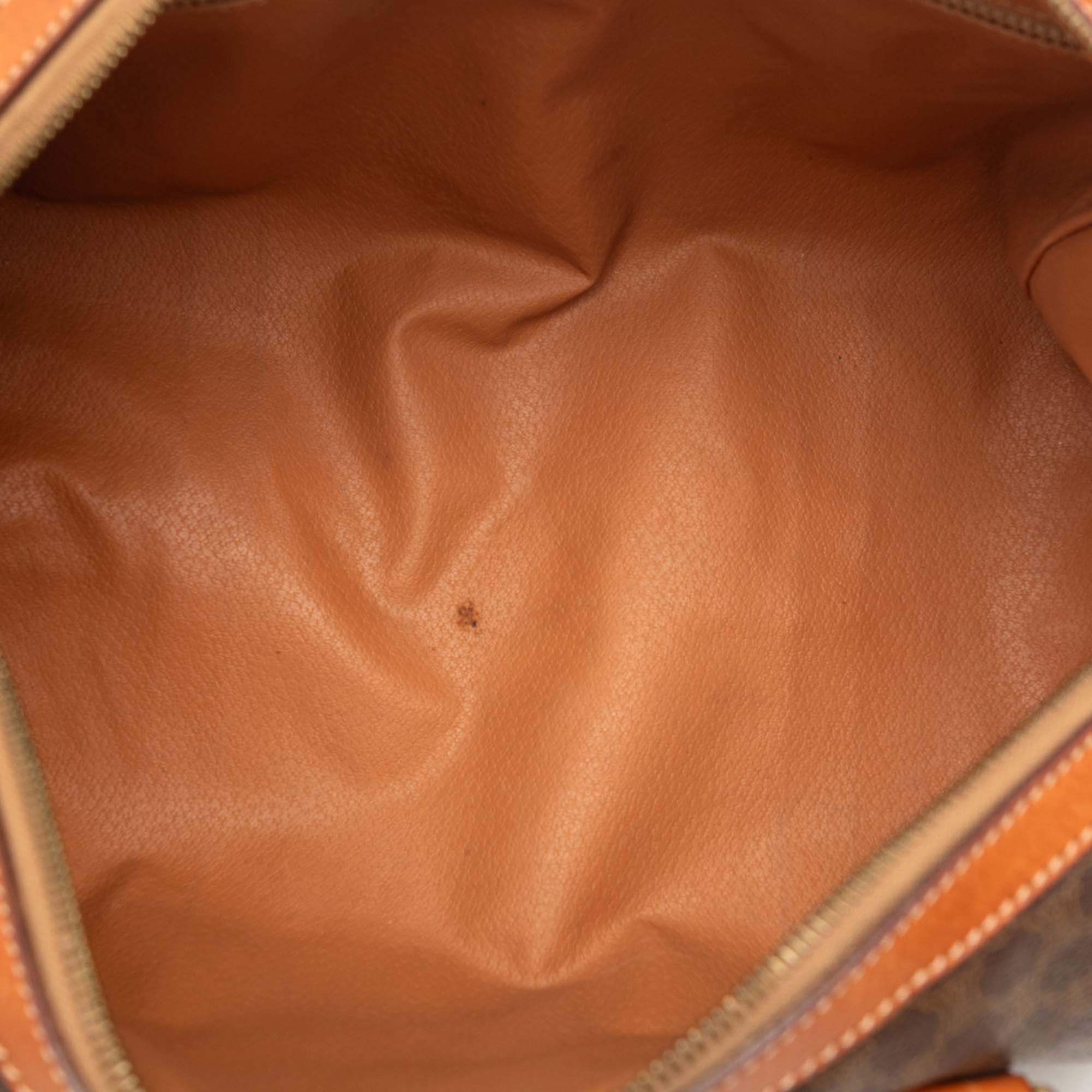 Macadam Coated Canvas Boston Bag - Image 4