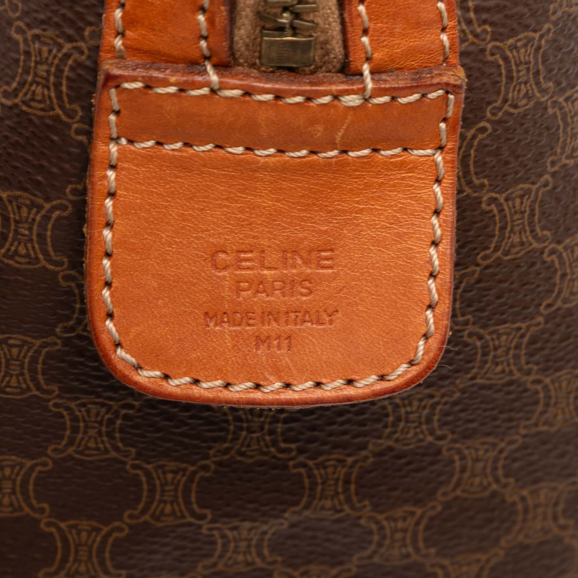 Macadam Coated Canvas Boston Bag - Image 5
