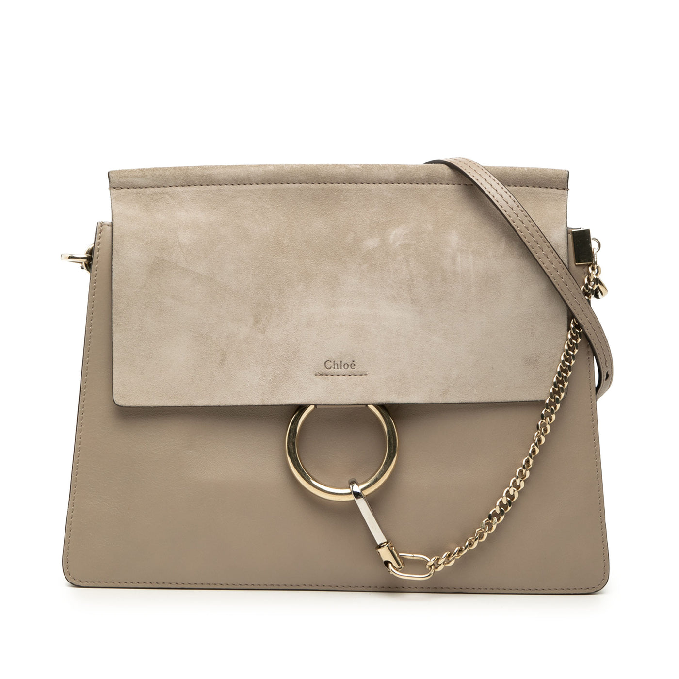 Medium Leather Faye Shoulder Bag - Image 1