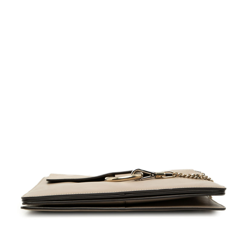 Medium Leather Faye Shoulder Bag - Image 3