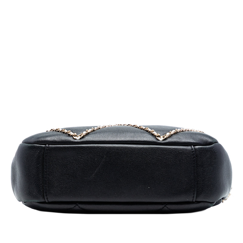 CC Lambskin Chain Embellished Camera Bag - Image 3